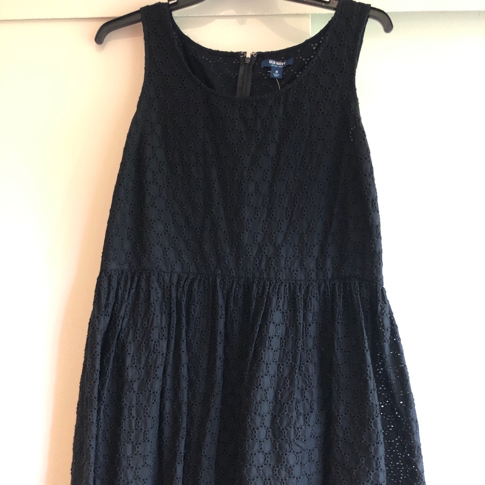 Cute little black cotton dress